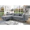 Amie Fabric Sectional (CM6652GY-SECT) image 2