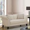 Clarabelle Stationary Fabric Loveseat (CM6777-LV) image 2