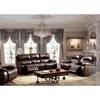 Ruth Reclining Leather Match Loveseat with Console (CM6783BR-LV) image 2