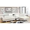 Kemina Leather Sectional (CM6833WH-SET) image 2