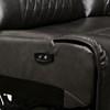 Mariah Power Reclining Leather Look Sectional (CM6895GY-SECT+AC) image 4