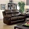 Listowel Reclining Bonded Leather Match Loveseat (CM6992-LV) image 1