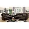 Listowel Reclining Bonded Leather Match Loveseat (CM6992-LV) image 2