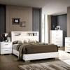 Carlie King Bookcase Bed (CM7049WH-EK-BED) image 2
