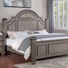Syracuse California King Poster Bed (CM7129GY-CK-BED) image 1