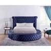 Delilah California King Upholstered Platform Bed with Storage (CM7177BL-CK-BED) image 3