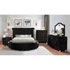 Sansom Queen Upholstered Platform Bed with Storage (CM7178BK-Q-BED) image 2