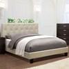 Leeroy Twin Upholstered Platform Bed (CM7200IV-T-BED-VN) image 1
