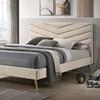 Vivar California King Upholstered Panel Bed (CM7220BG-CK-BED) image 1
