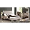 Golva King Upholstered Panel Bed (CM7295SV-P-EK-BED) image 1