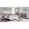 Golva King Upholstered Panel Bed (CM7295WH-EK-BED) image 1