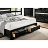 Chrissy King Panel Bed with Storage (CM7552BK-EK-BED) image 3