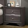 Chrissy 3-Drawer Nightstand (CM7552GY-N) image 1