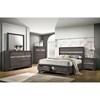 Chrissy Queen Panel Bed with Storage (CM7552GY-Q-BED) image 2