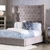 Rosabelle King Upholstered Platform Bed (CM7669GY-EK-BED) image 1
