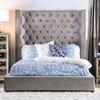 Rosabelle King Upholstered Platform Bed (CM7669GY-EK-BED) image 3