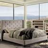 Anabelle California King Bed (CM7677GY-CK-BED-VN) image 1