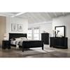 Louis Philippe California King Sleigh Bed (CM7966BK-CK-BED) image 2