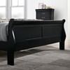 Louis Philippe California King Sleigh Bed (CM7966BK-CK-BED) image 3