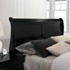 Louis Philippe California King Sleigh Bed (CM7966BK-CK-BED) image 4