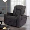 Amirah Glider Fabric Recliner (CM9903-CH) image 1