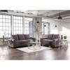Dagmar Stationary Fabric Loveseat (EM6723GY-LV) image 2