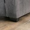 Dagmar Stationary Fabric Loveseat (EM6723GY-LV) image 3