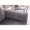 Dagmar Stationary Fabric Loveseat (EM6723GY-LV) image 4