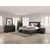 Oakridge King Panel Bed with Storage (EM7074DG-EK-BED) image 2