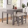 Whitehall Counter Height Dining Table with Marble Top (FOA3544LG-PT) image 2