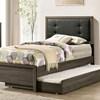 Roanne Full Upholstered Panel Bed (FOA7927F-BED) image 1