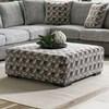 Pouf Alannah en tissu (SM5184-OT) image 1