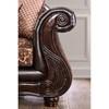 Elpis Stationary Fabric and Leather Look Loveseat (SM6404-LV) image 5