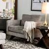 Fauteuil fixe Harlech en tissu (SM8004-CH) image 1