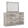Hodanna 6-Drawer Dresser with Mirror (B3487-31/B3487-36) image 1