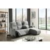 Faro Reclining Fabric 2 pc Sectional (9377P-R-GIORGIO CHARCOAL/9377P-L-GIORGIO CHARCOAL) image 3