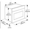 Four à vapeur compact de 24 pouces, 1,3 pi. cu. avec technologie convection (STPS60TM-1) image 4