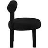 Parlor Stationary Fabric Accent Chair (574Black) image 5
