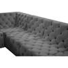 Tuft Fabric 6 pc Sectional (680Grey-Sec6C) image 16