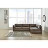 Kiessel Leather Match 2 pc Sectional (2760266/2760217) image 3