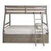 Lettner B733B39 Twin over Full Bunk Bed with Mattresses image 2