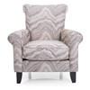 Fauteuil d'appoint fixe en tissu (2470C-TI) image 1