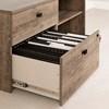 Interface 12934 2-Drawer Credenza - Weathered Oak image 5