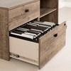 Interface 12934 2-Drawer Credenza - Weathered Oak image 6