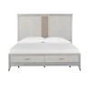 Lenox California King Upholstered Panel Bed with Storage (B5490-64SF/B5490-65H/B5490-74R) image 3