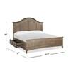 Paxton Place King Panel Bed with Storage (B4805-64B/B4805-64F/B4805-65H) image 6