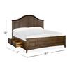 Bay Creek Queen Panel Bed with Storage (B4398-54B/B4398-54F/B4398-55H) image 4