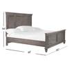 Lancaster King Panel Bed (B4352-55R/B4352-65F/B4352-65H) image 3