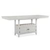 Heron Cove Counter Height Dining Table with Pedestal Base (D4400-42B/D4400-42T) image 1
