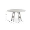 Round Heron Cove Dining Table with Pedestal Base (D4400-27) image 3